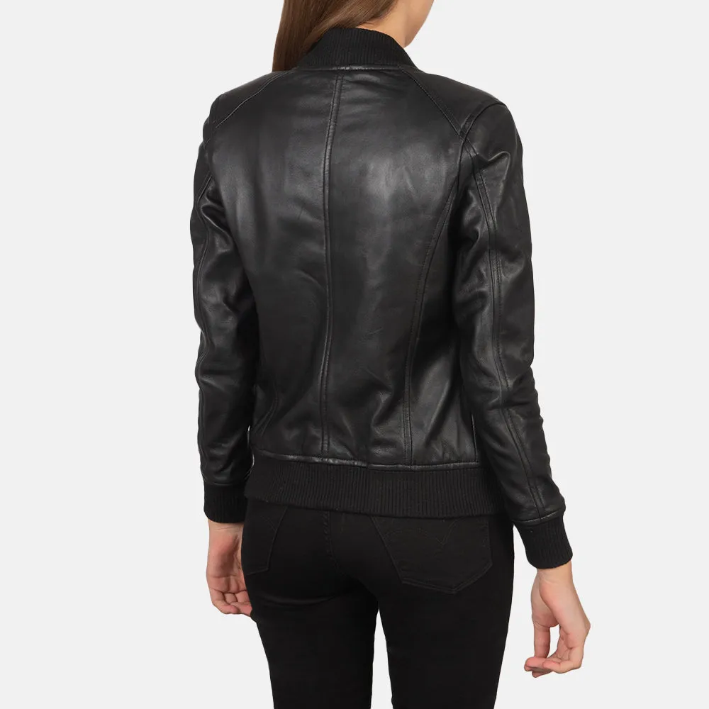 Lucy Black Leather Jacket