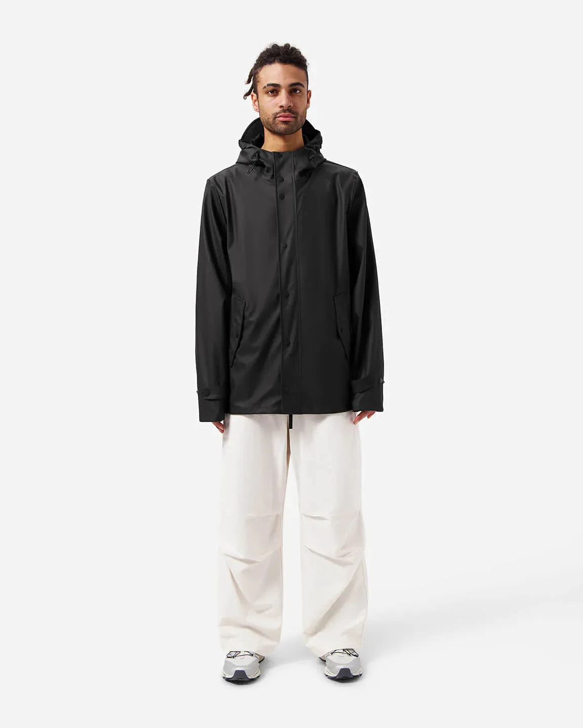 MAIUM Original short raincoat black unisex