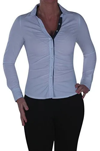 Megan Office Ruched Shirt