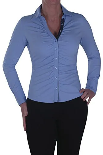 Megan Office Ruched Shirt