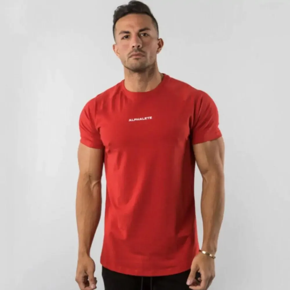 Men Elite Fitted Gym T-Shirt