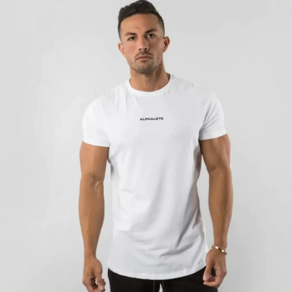 Men Elite Fitted Gym T-Shirt