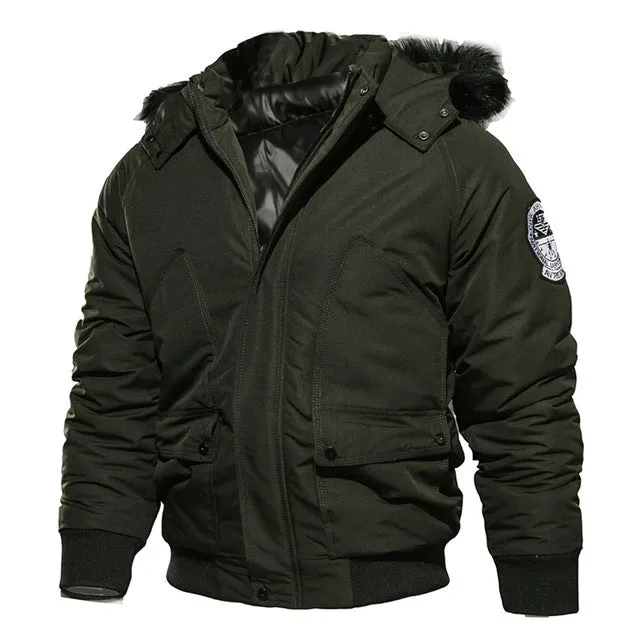 Men Winter Military Style Jacket