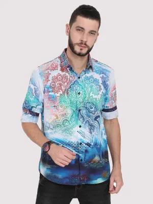 Modeliste Paisley Party Wear Shirt