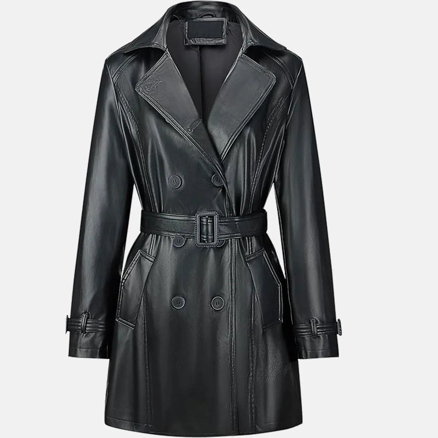 Modern Classis Ladies Leather Coats