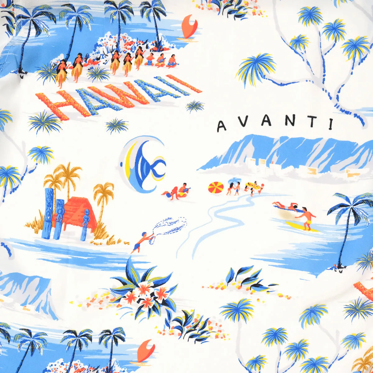 Mookie Sato x Avanti Aloha Hawaii - White