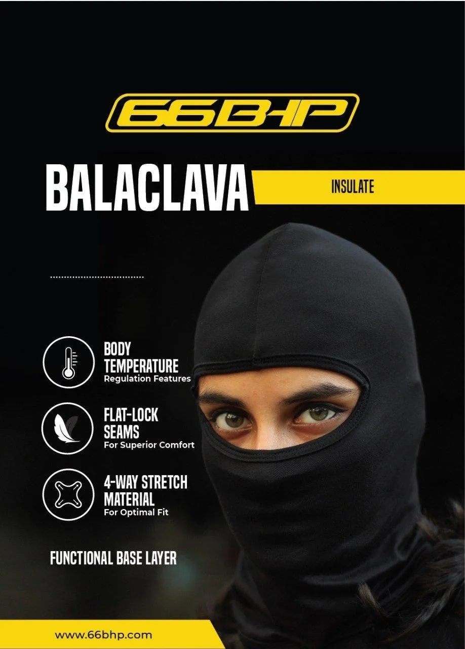 Motorcycle Balaclava 66Bhp