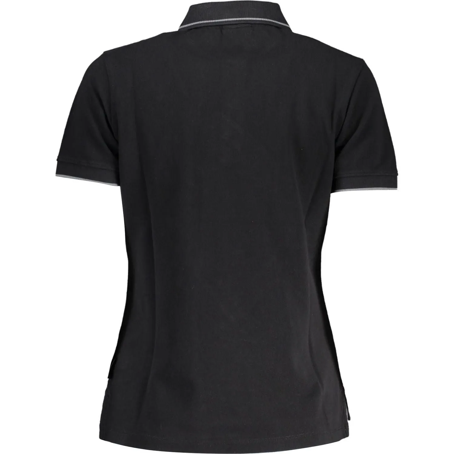 Napapijri Black Cotton Women Polo Shirt