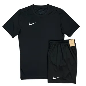 Nike Dri-Fit Tshirt / Shorts Set - Black