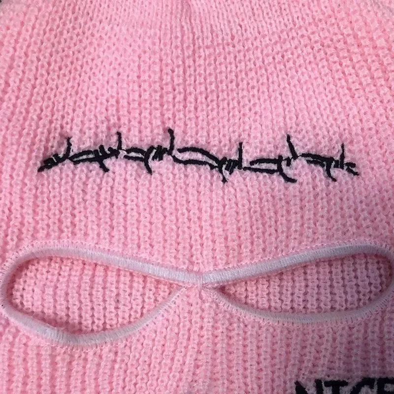 Not Nice Little Pink Balaclava