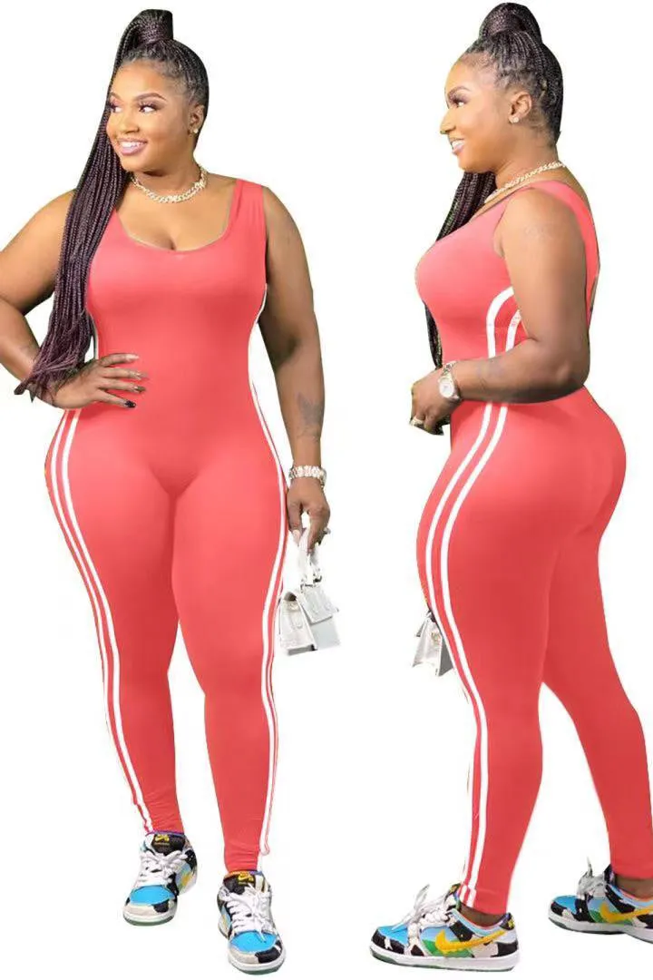 Plus Size Casual Jumpsuit