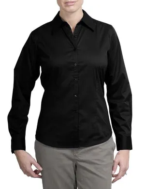 Port Authority - Ladies Lightweight Stretch Poplin Shirt.  L626