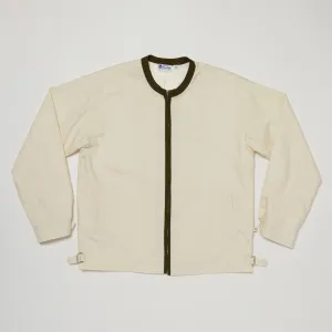 Port Coat III (Ivory x Olive)