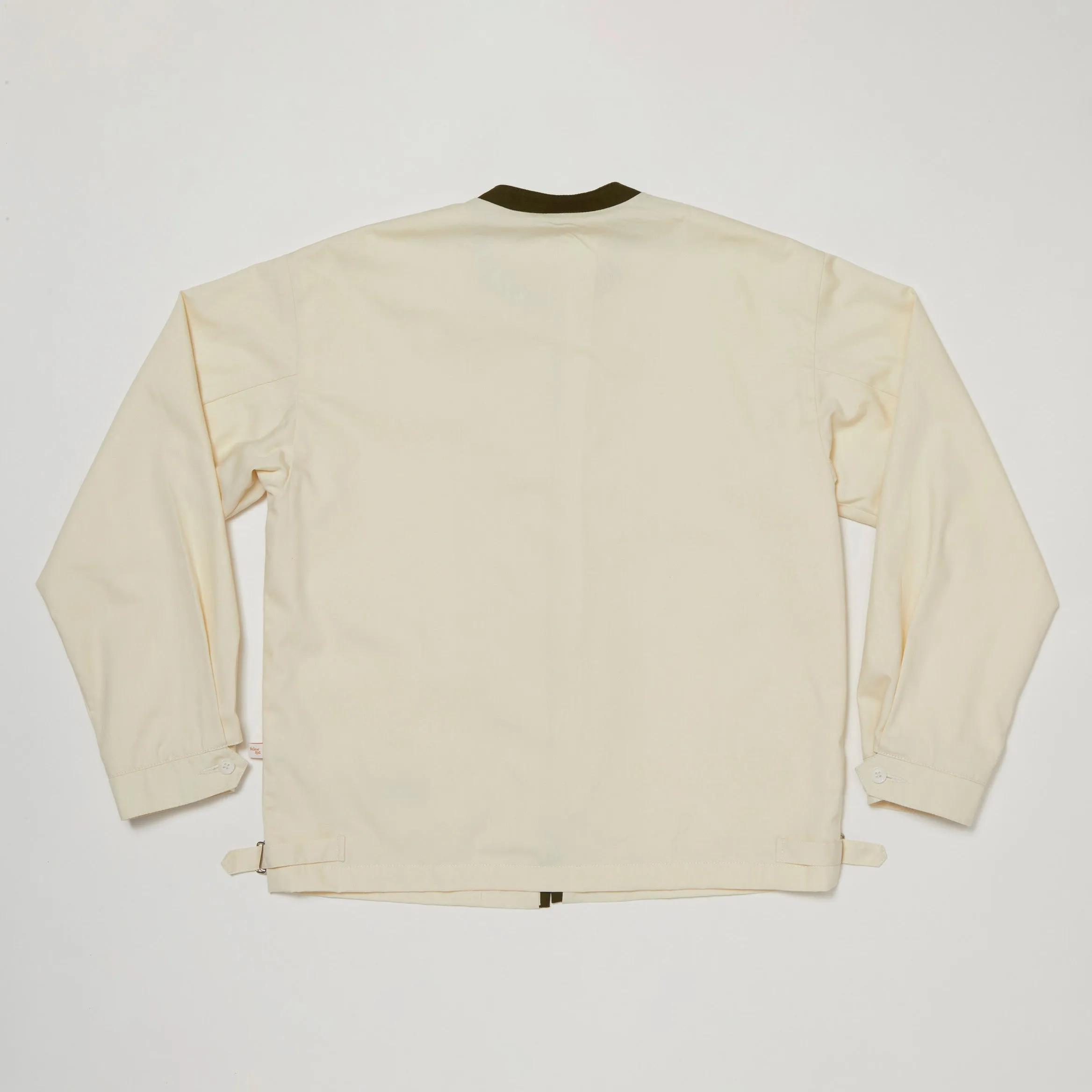 Port Coat III (Ivory x Olive)