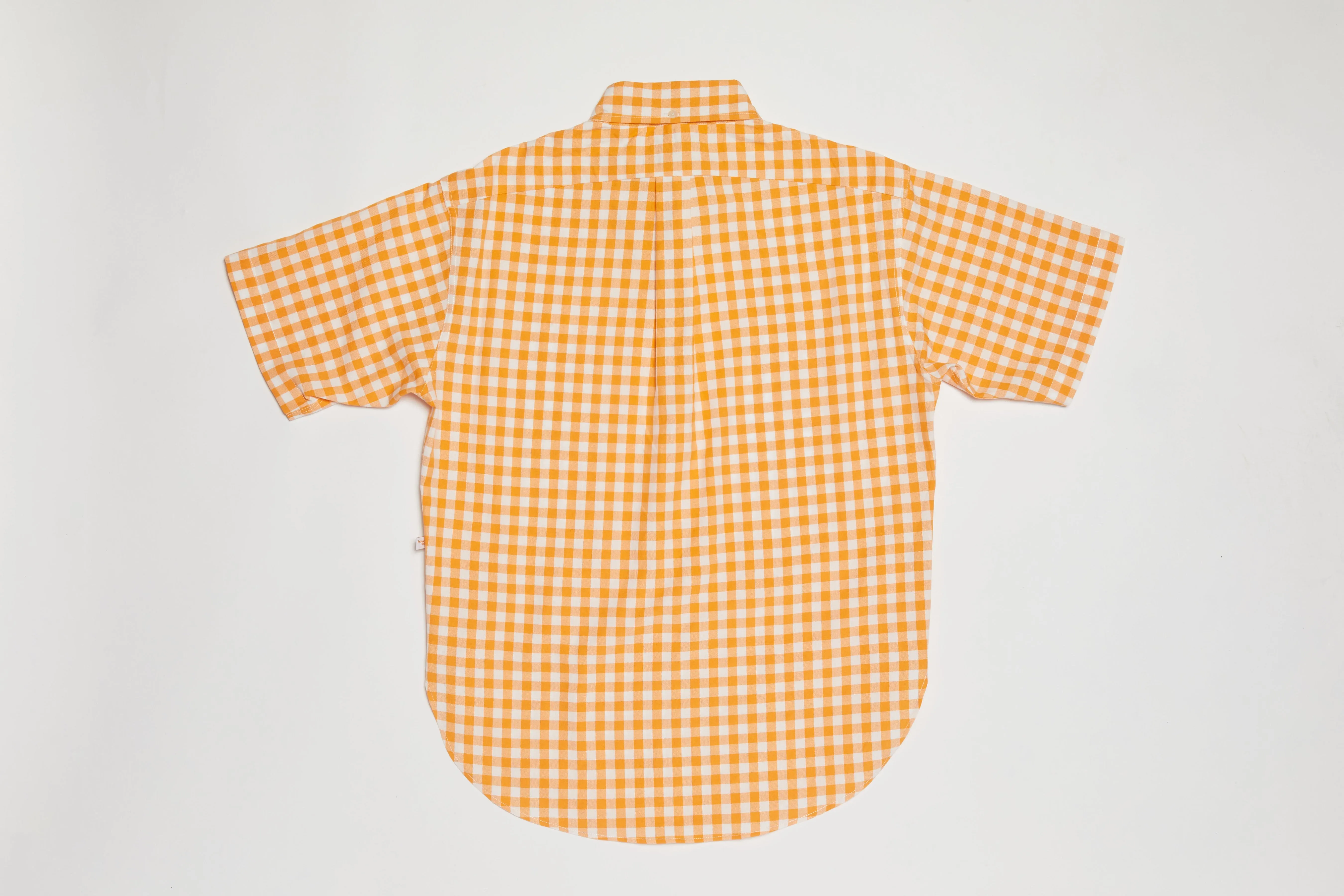 Pull-over Button-down Shirt (Orange)