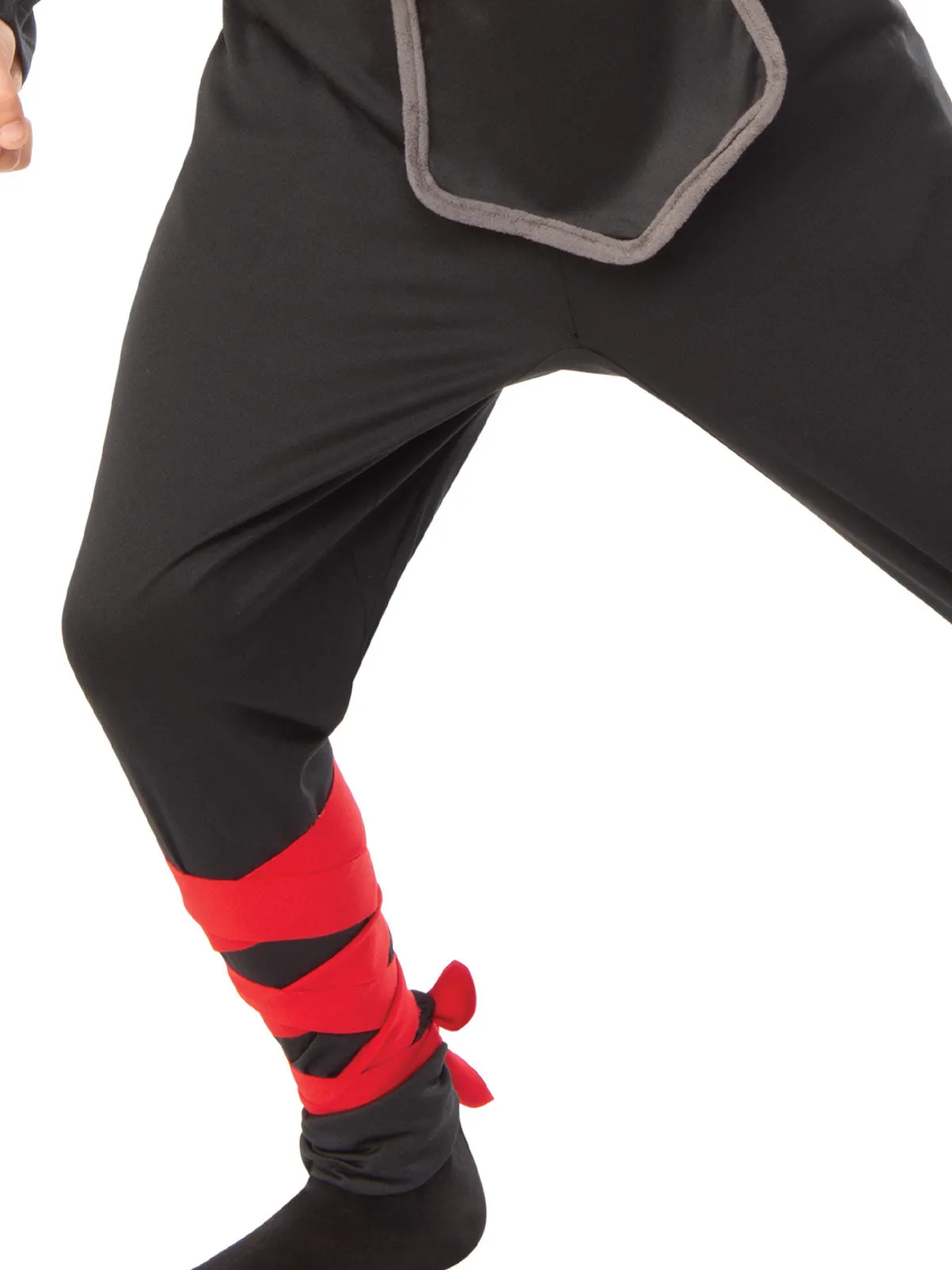 RED NINJA BOY COSTUME, CHILD