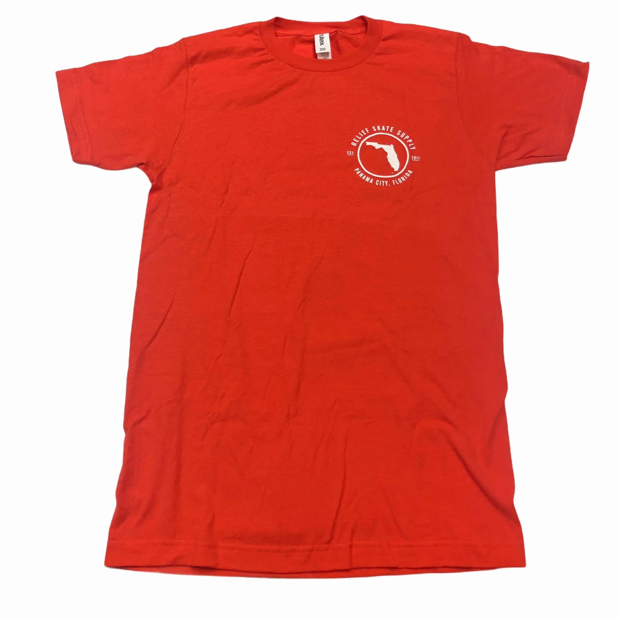 RELIEF FLORIDA T SHIRT ORANGE