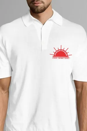 Samarthanam White Polo Shirt