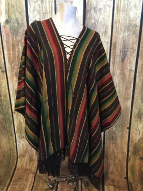 Silverado Serape Poncho