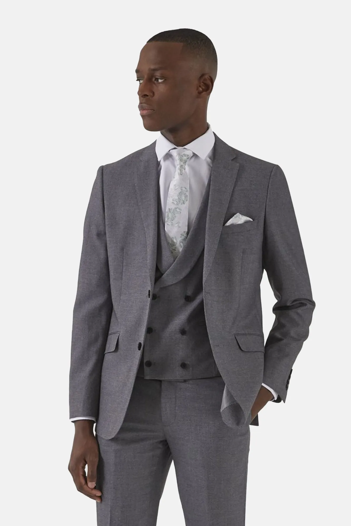 Skopes 3PC Harcourt Silver (*€345 Incl. Shirt / Tie)