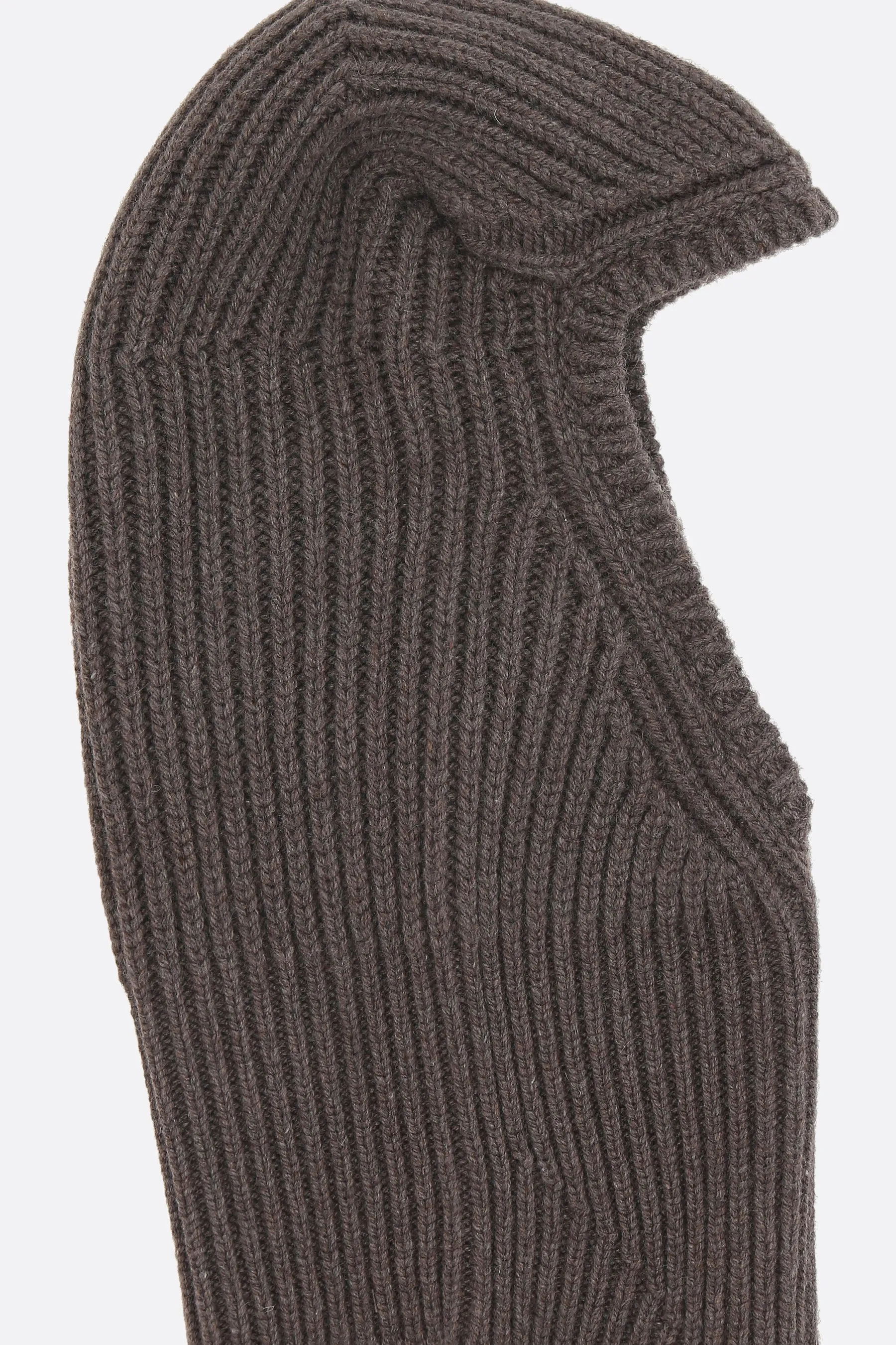 Skull cashmere and wool balaclava