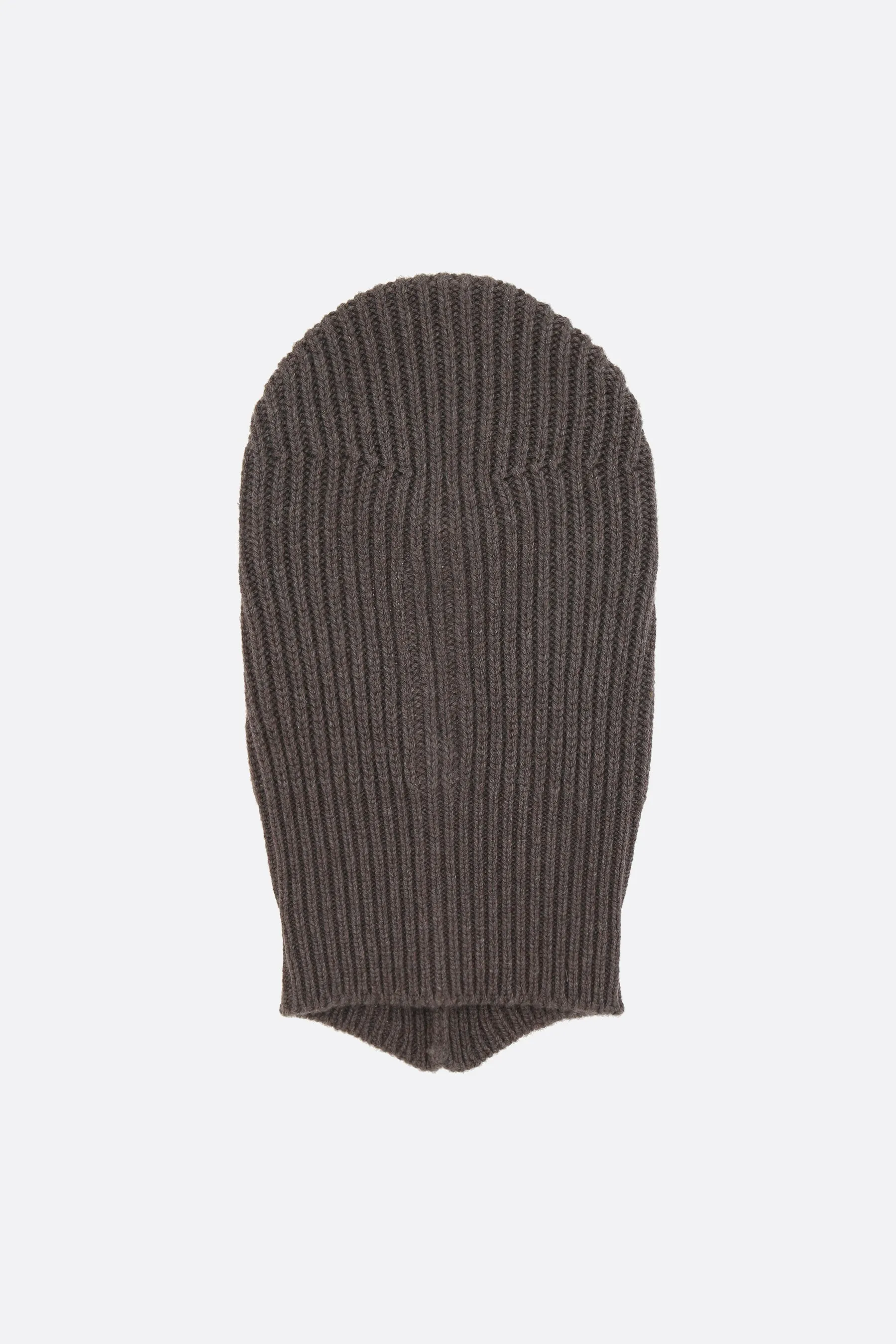 Skull cashmere and wool balaclava