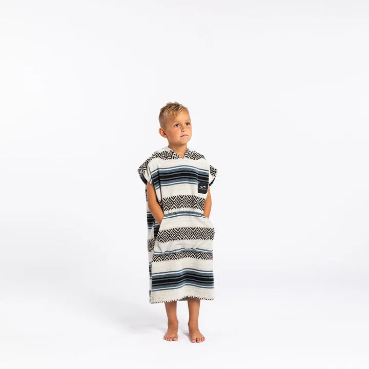 Slowtide OSO Kids Poncho-White