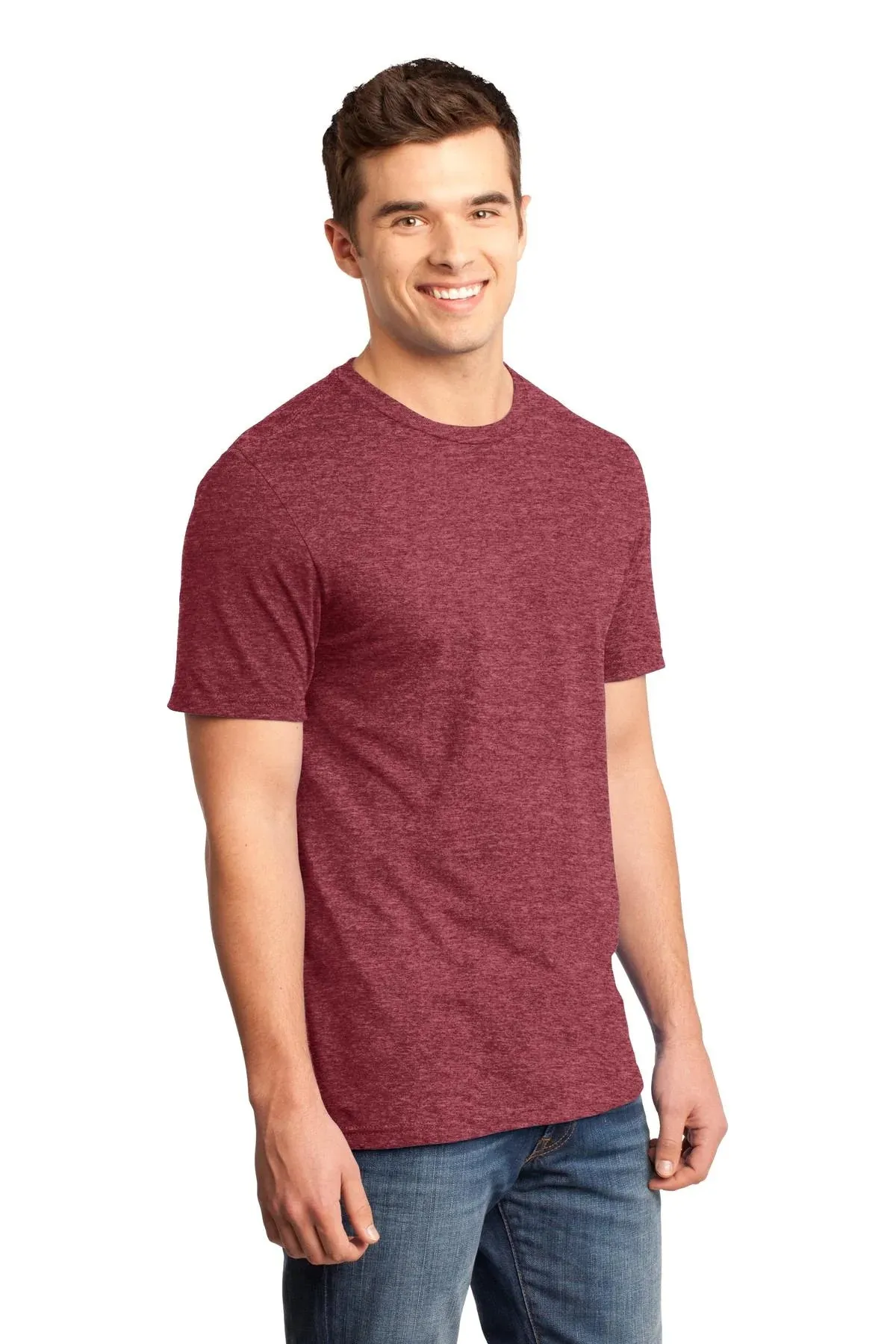 Solid Melange T-Shirt for Men