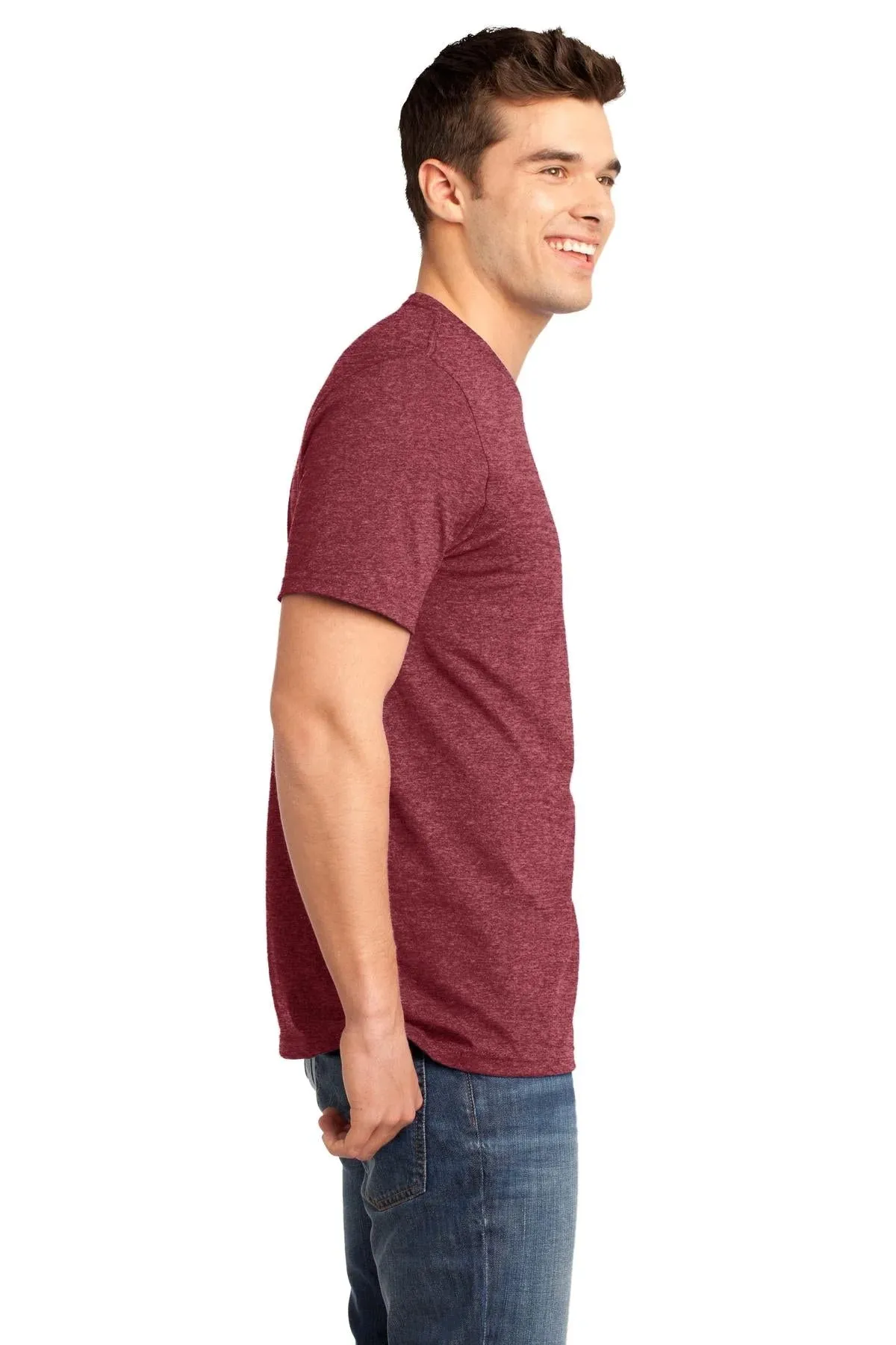 Solid Melange T-Shirt for Men