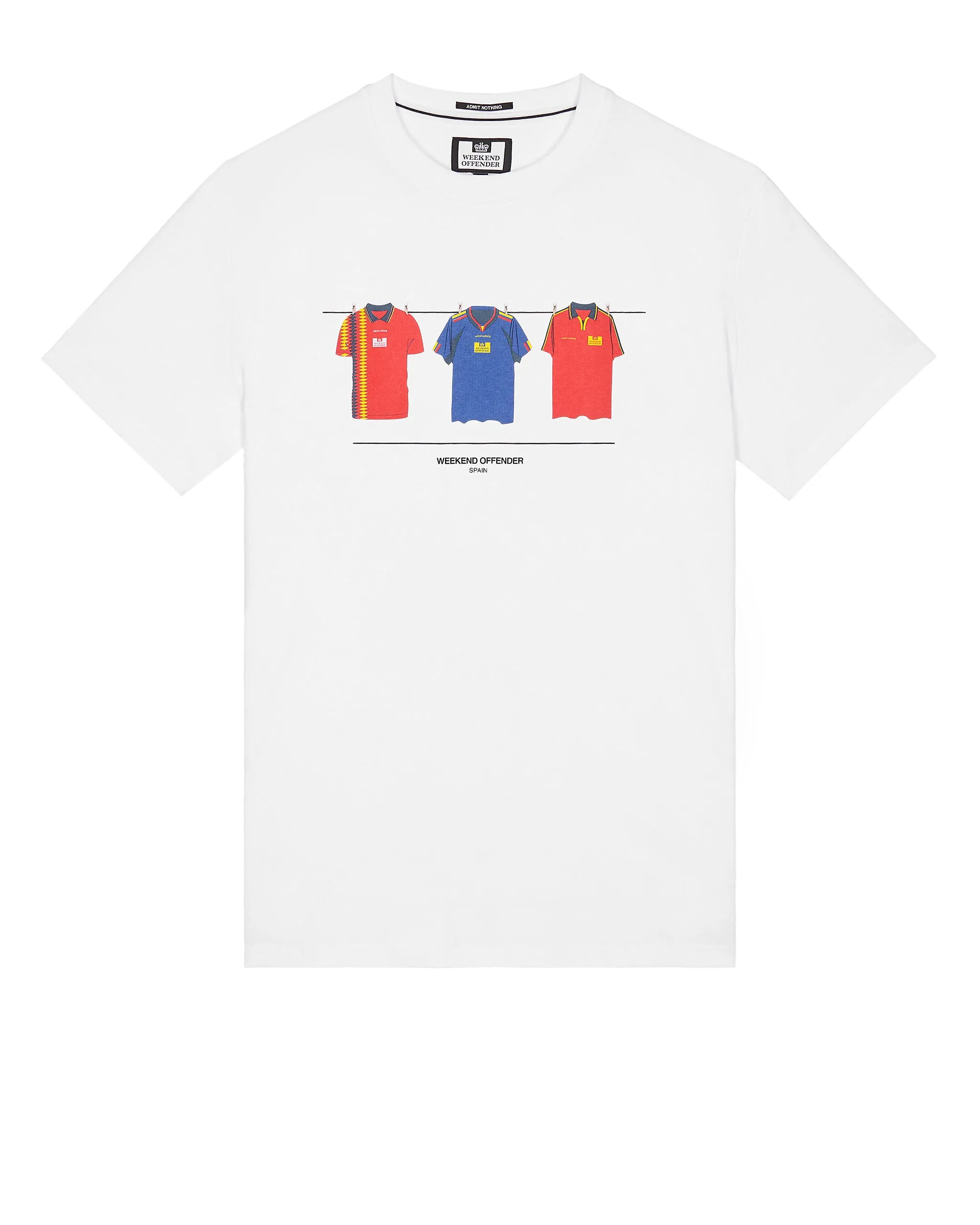 Spain Shirts T-Shirt White