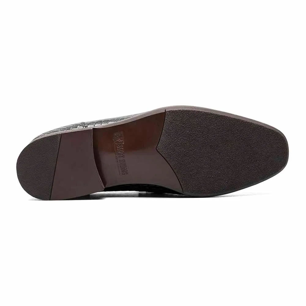 Stacy Adams Black FERONTE Moc Toe Bit Slip On