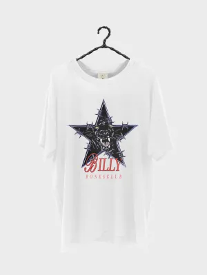 Star Cat Tee - Vintage White