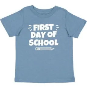 Sweet Wink Boys Blue FIRST DAY OF SCHOOL S/S Shirt