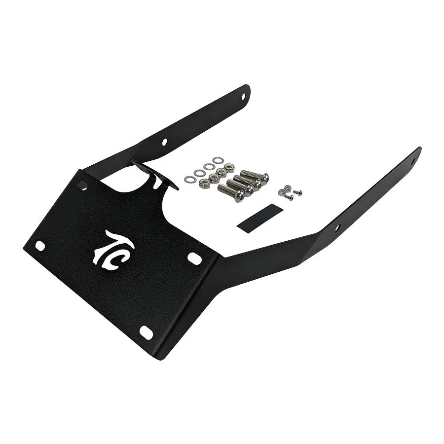 TC Bros. License Plate Relocation Bracket for Harley Davidson 2018  Softail Fat Bob FXFB FXFBS