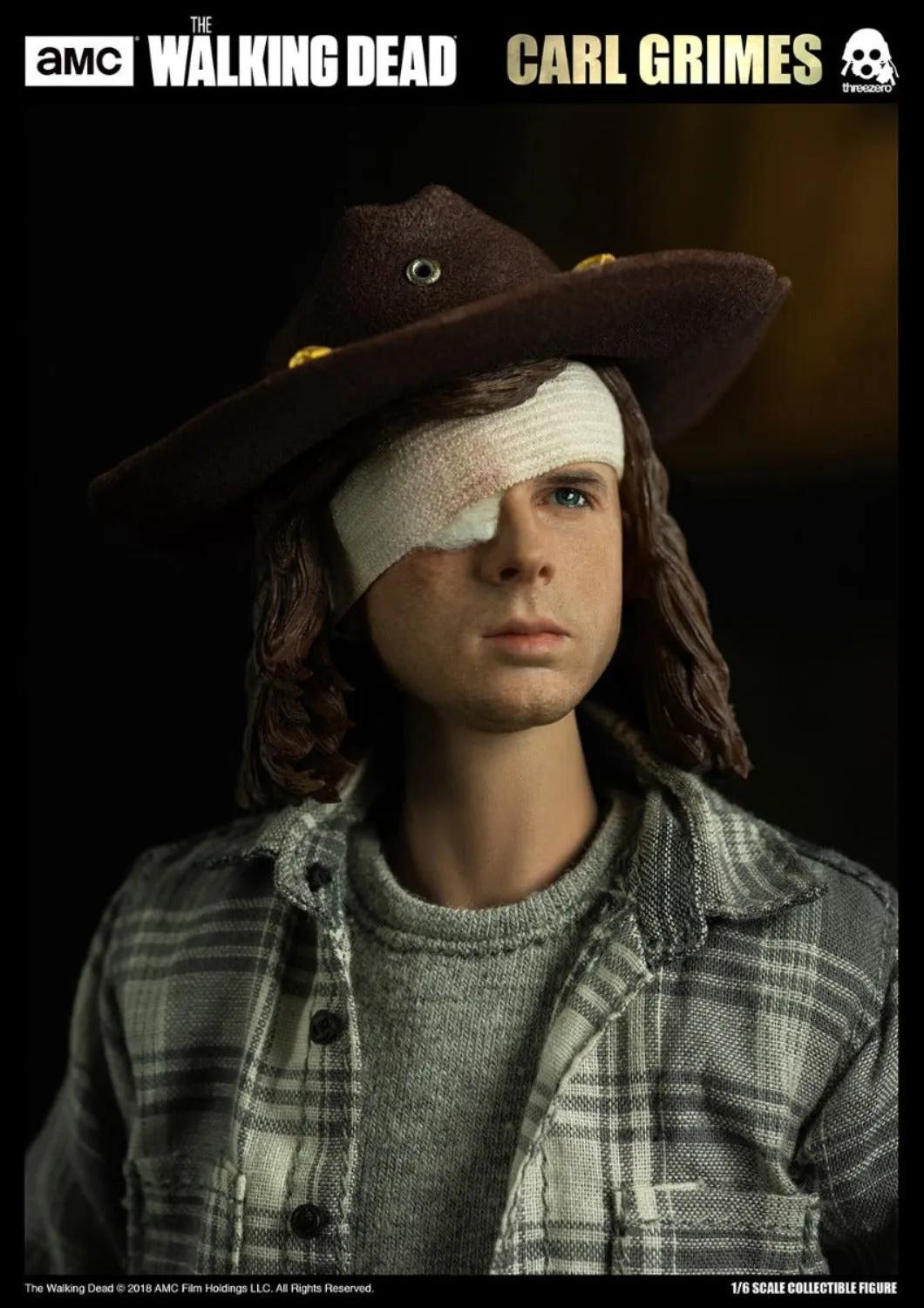 THREEZERO THE WALKING DEAD CARL GRIMES (DELUXE VERSION) 1/6 3Z0062DV