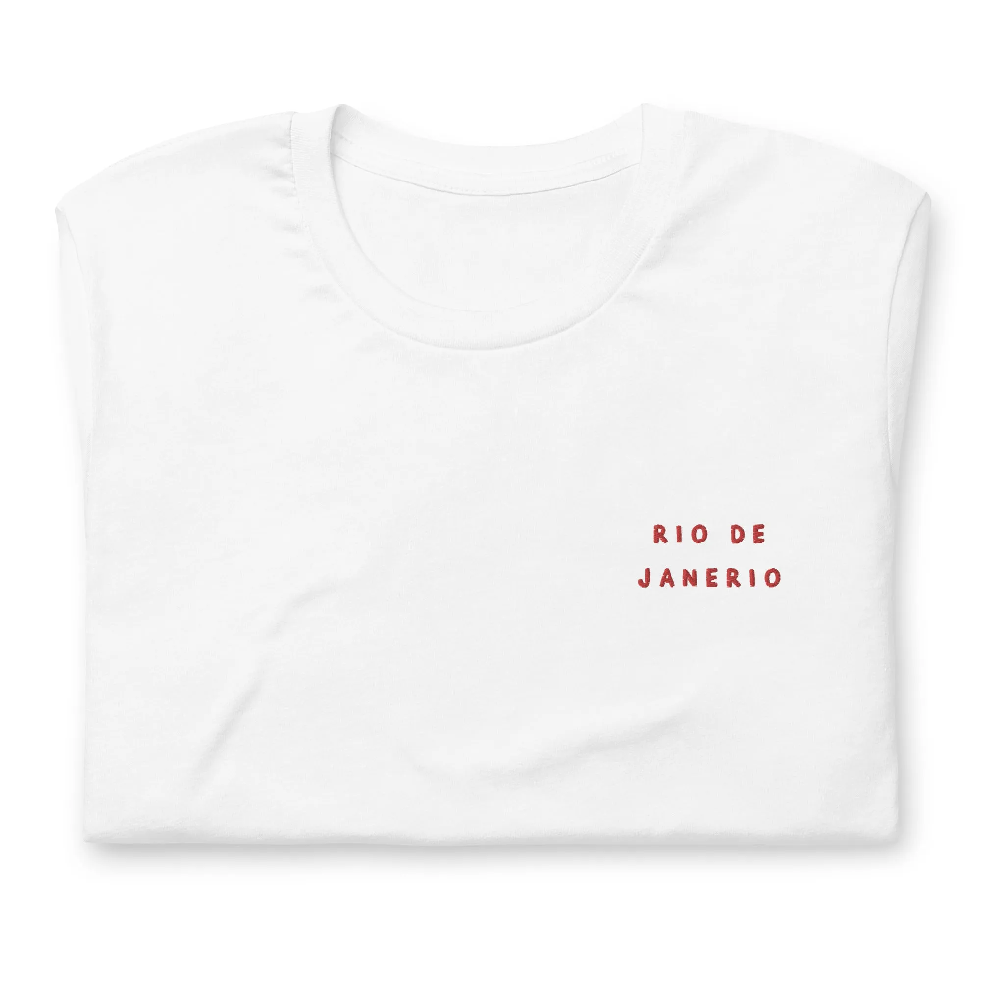 Unisex t-shirt Rio de Janerio text design (shipping from Europe and UK)