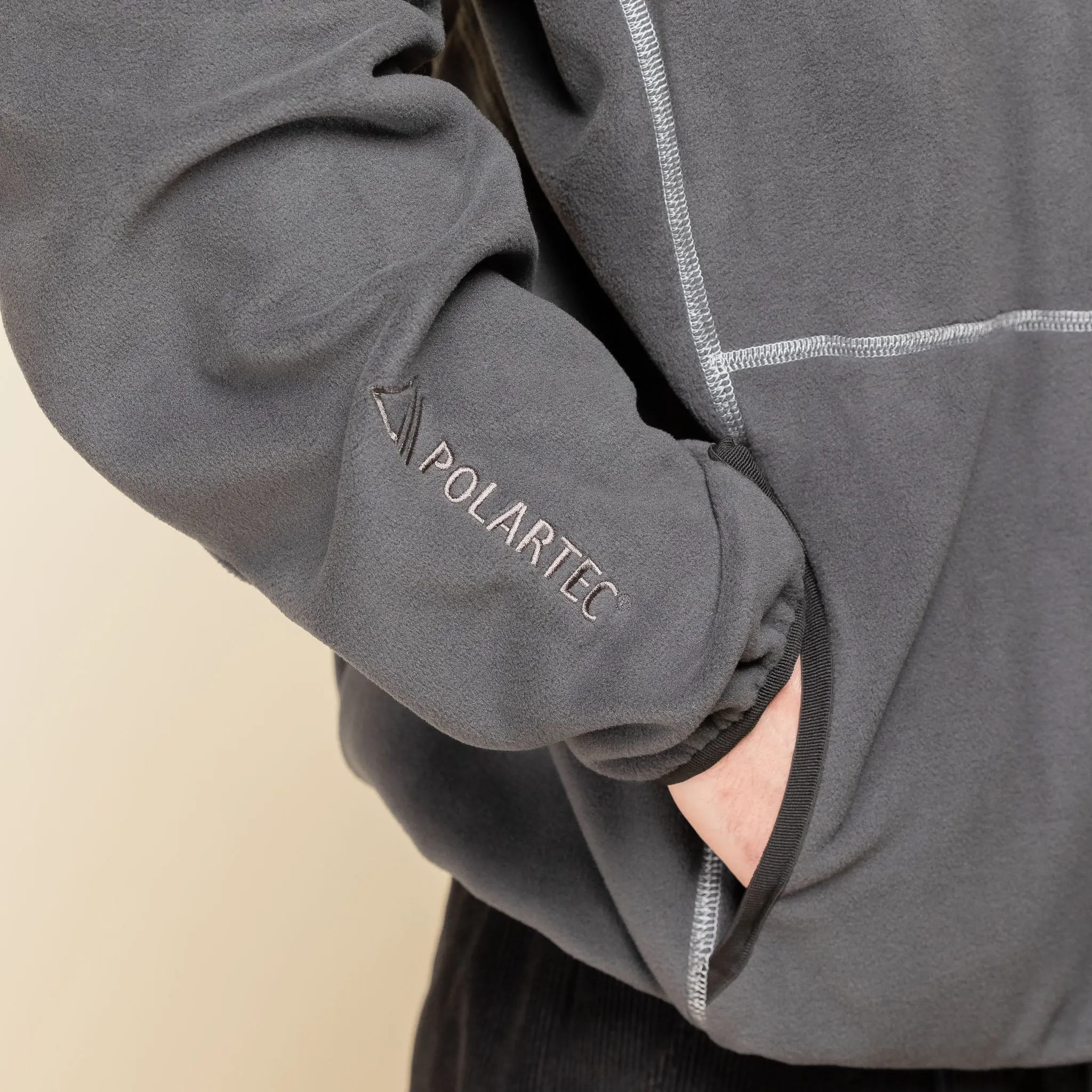 Vertex-NXL - Polartec Stitched Hoodie - Charcoal