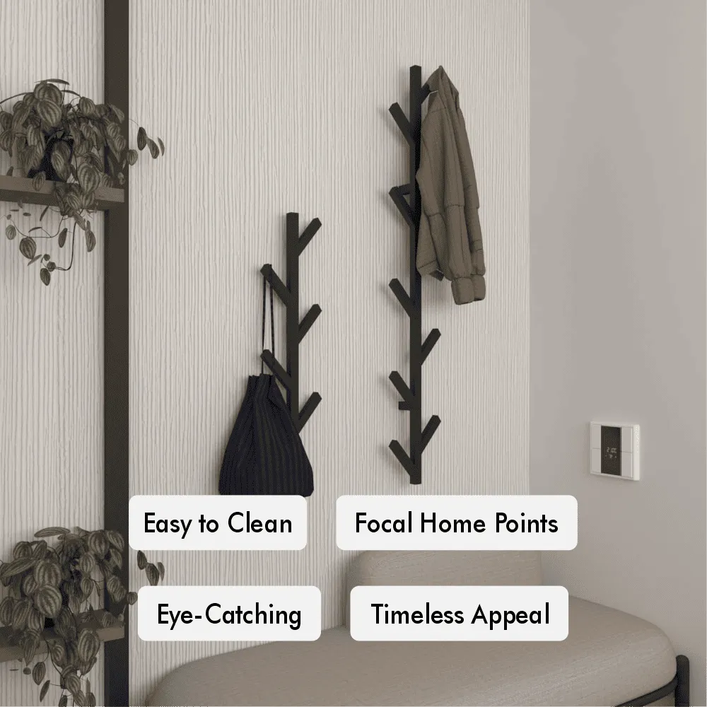 Wall Mounted Tree Shaped Coat Rack