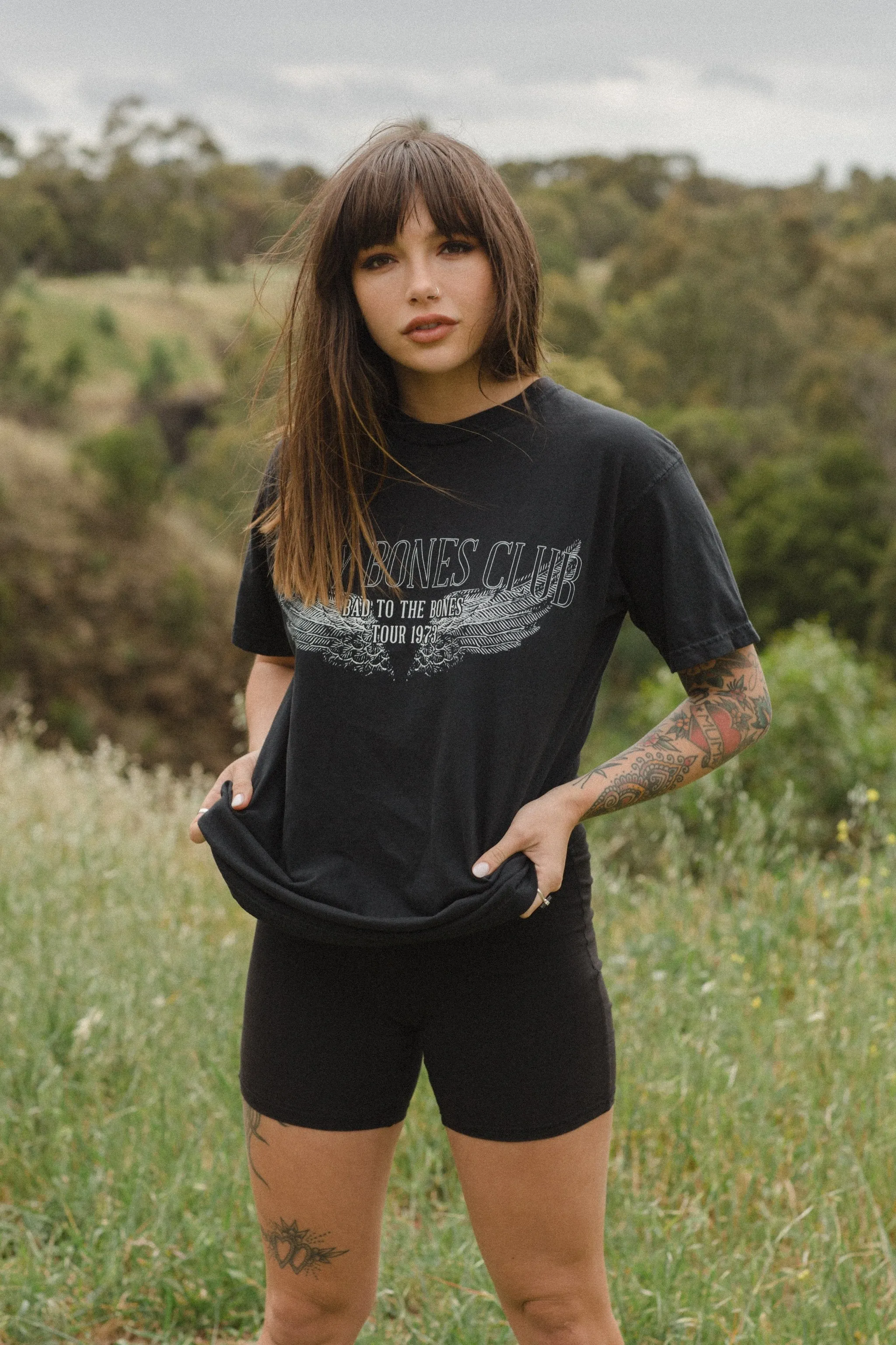 Wingman Tee - Vintage Black