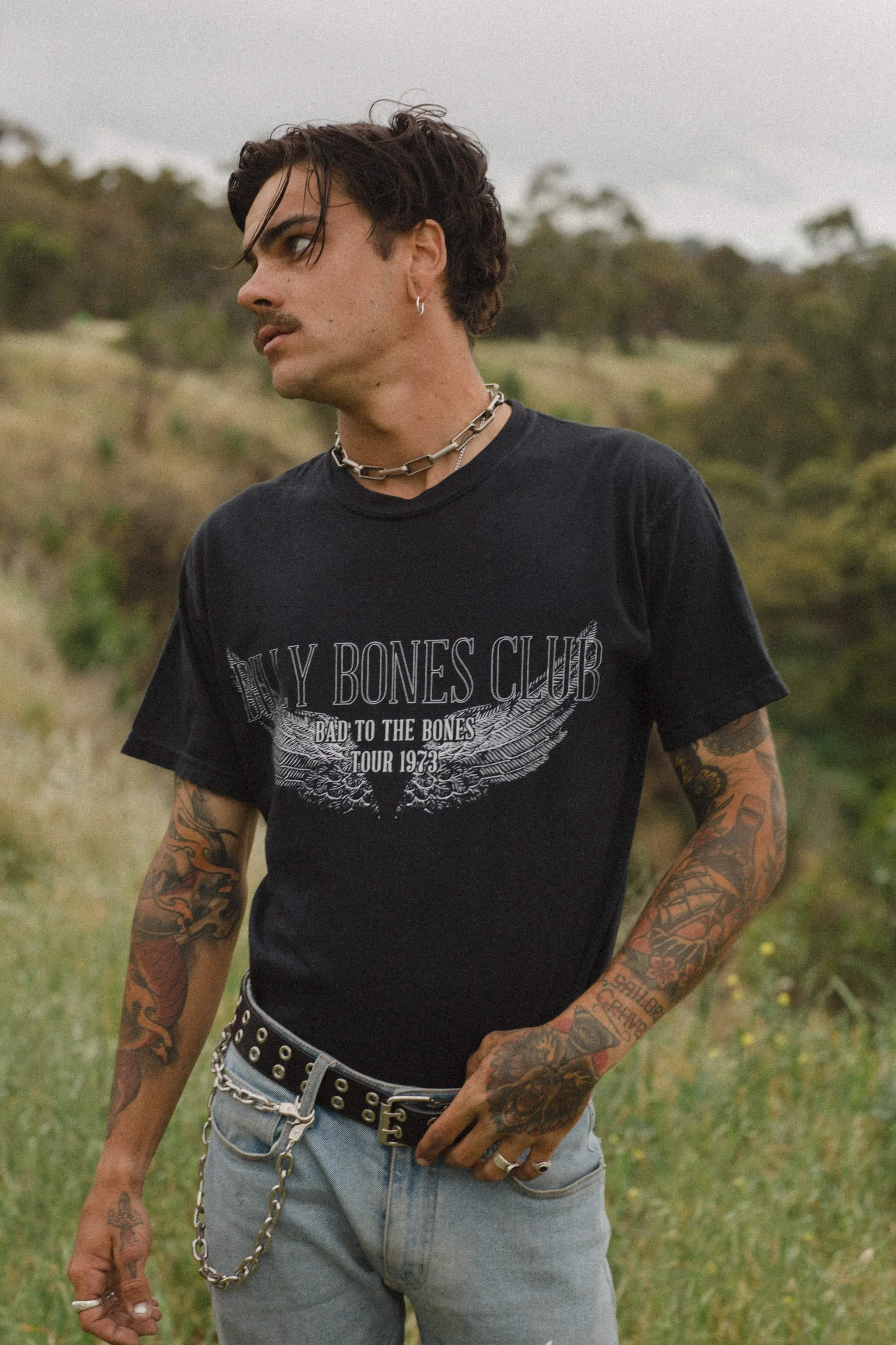 Wingman Tee - Vintage Black