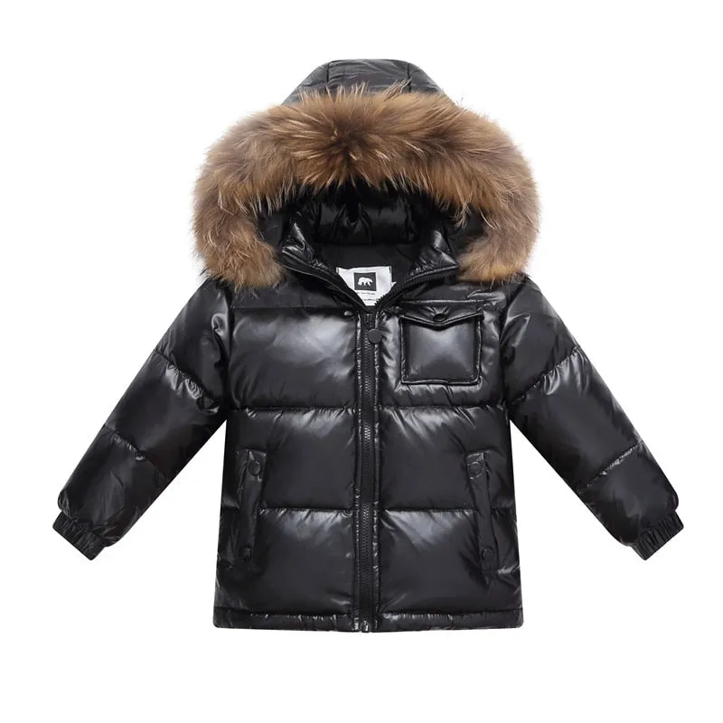 Winter jacket parka for boys coats girls jackets children's clothing snow wear kids outerwear toddler boy clothes