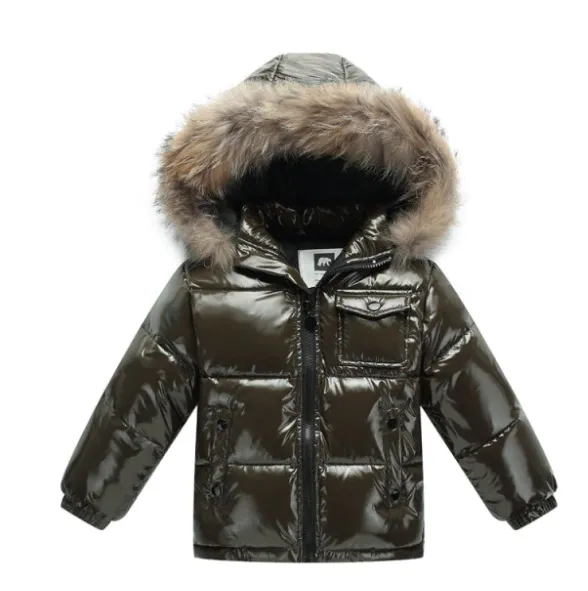 Winter jacket parka for boys coats girls jackets children's clothing snow wear kids outerwear toddler boy clothes