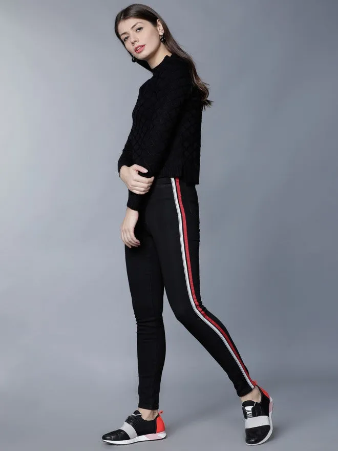 Women Black Super Skinny Fit Stretchable Jeans