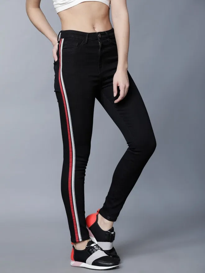 Women Black Super Skinny Fit Stretchable Jeans