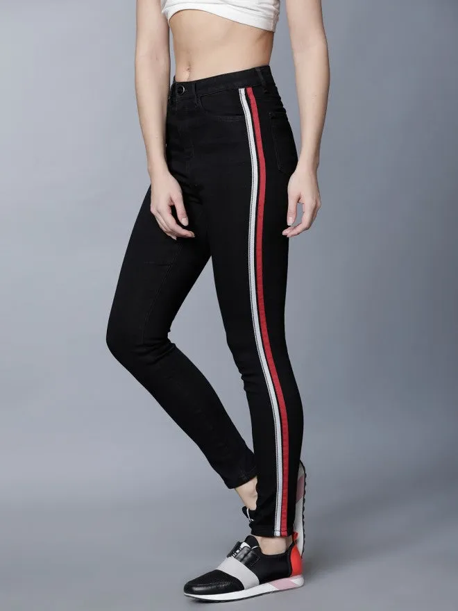 Women Black Super Skinny Fit Stretchable Jeans