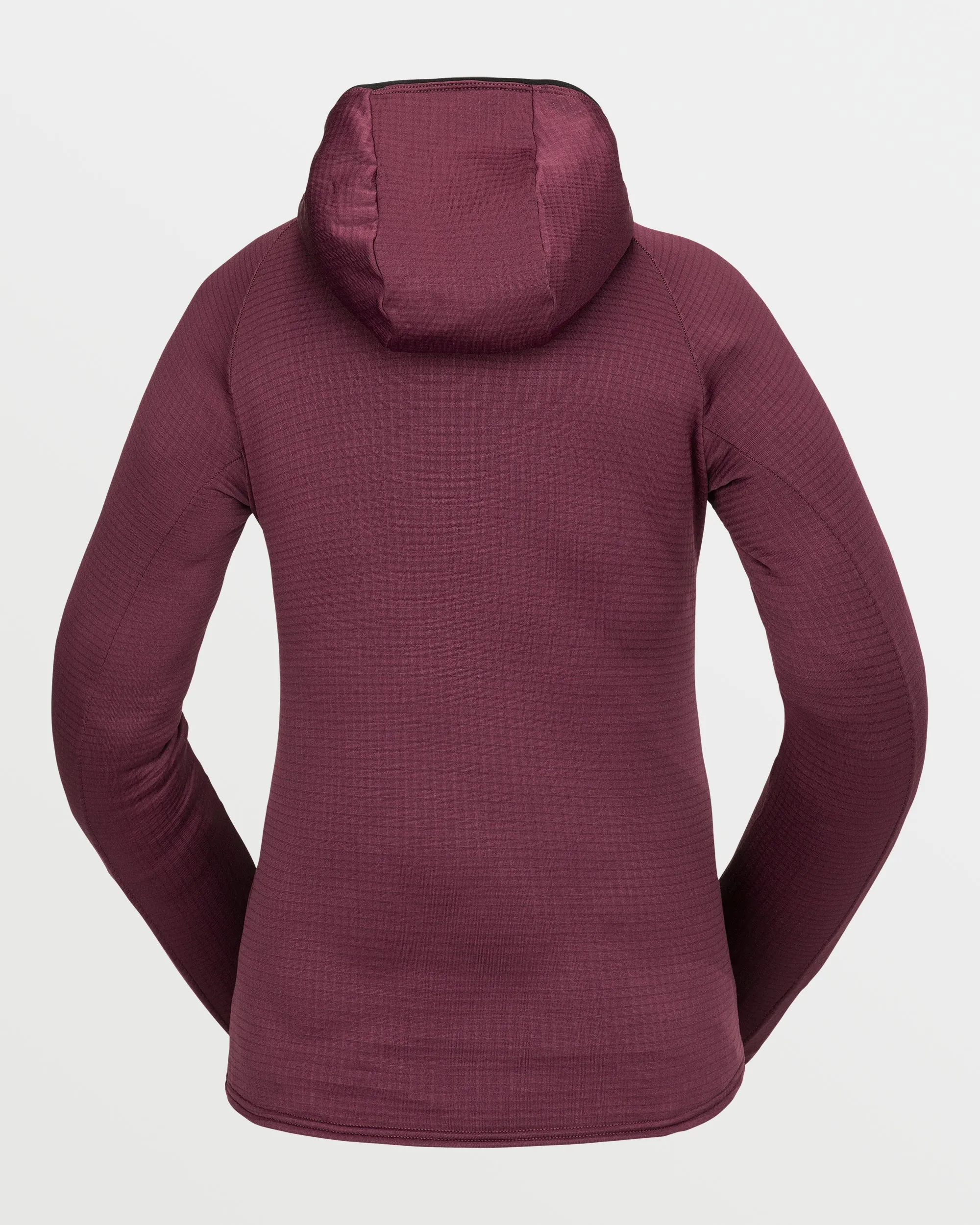 Womens Gridlock Balaclava - Burgundy