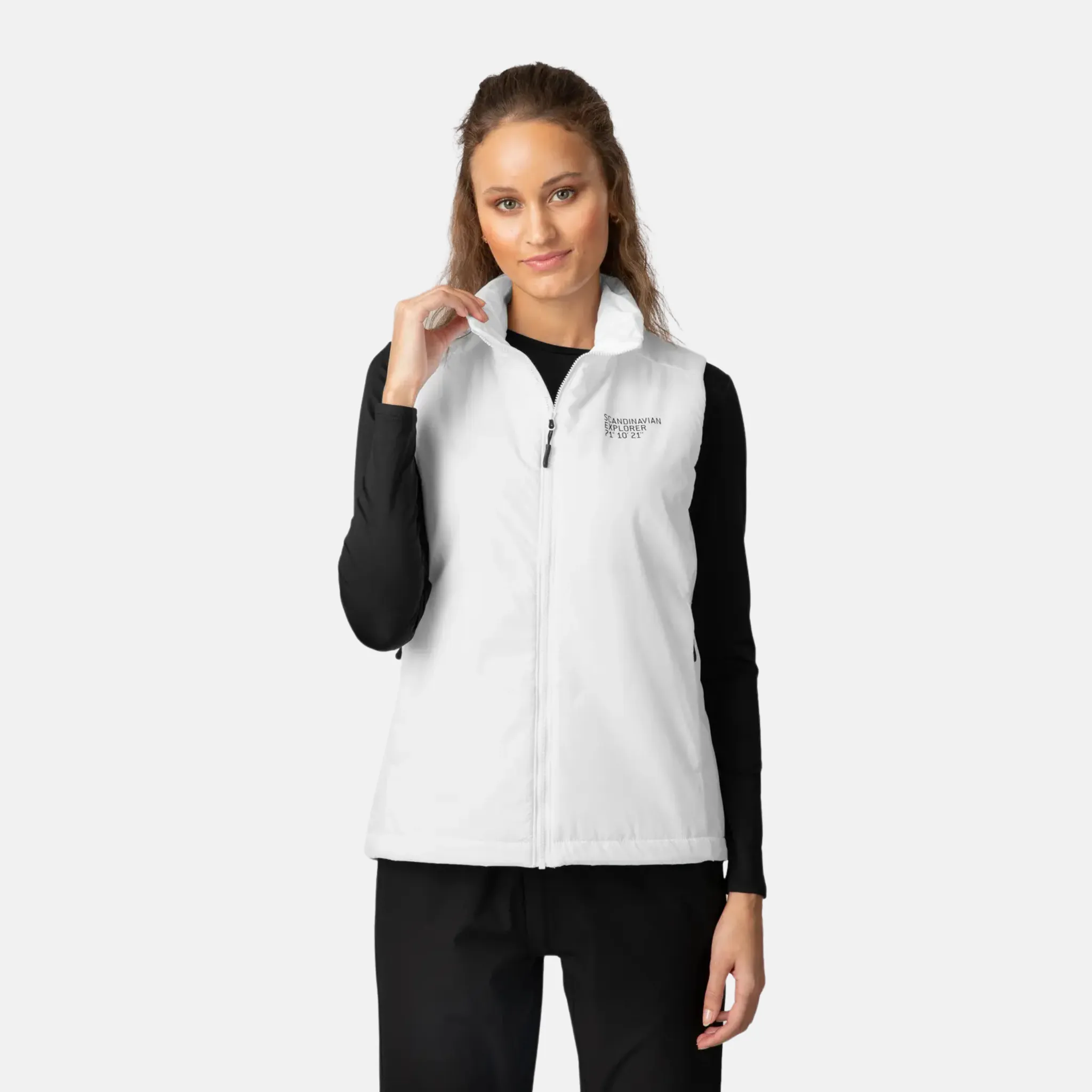 Women's Insulated Vest - White